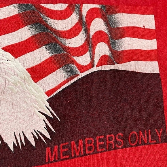 Vintage 90s Sam's Wholesale Club Red 1990s Crewneck Jumper Sweatshirt - Picture 3 of 7